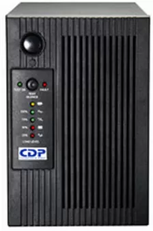 No Break Cdp Upo11-1ax 1 Kva / 800 W, Entrada 144 V, 6 Salidas Ac, Negro